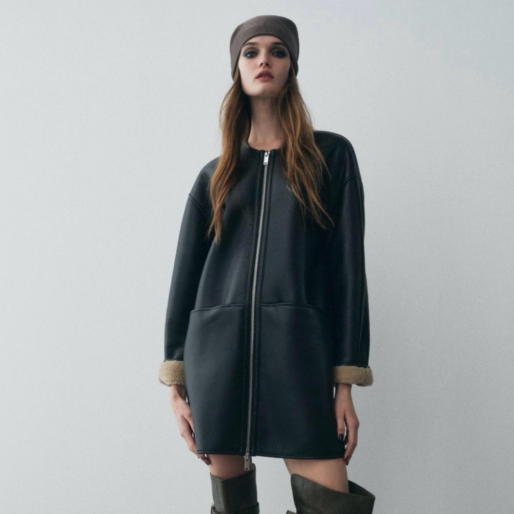 Zara double faced coat